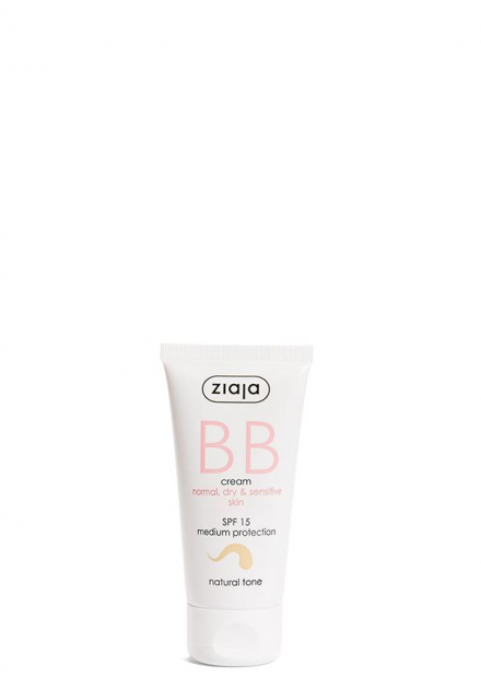 BB cream for normal, dry & sensitive skin - natural tone
