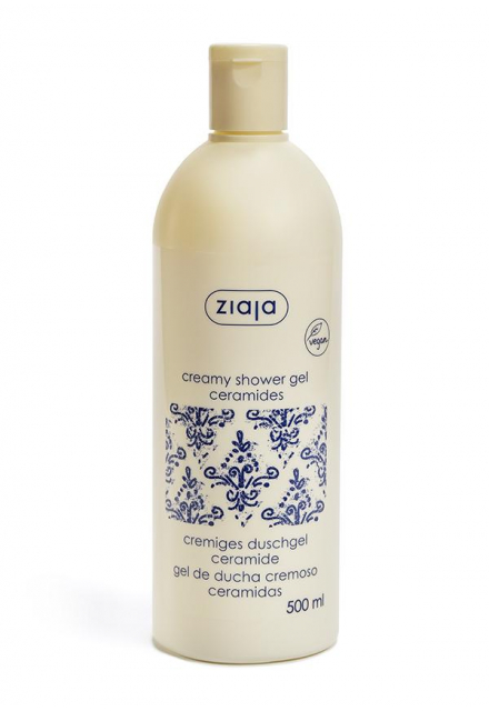 creamy shower gel with ceramides