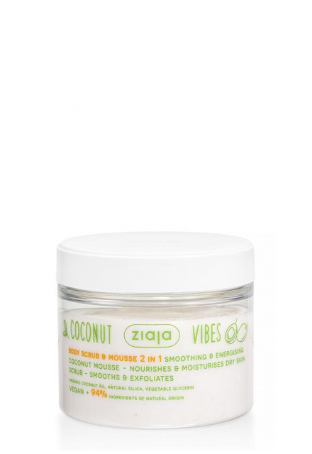 body scrub & mousse 2 in 1
