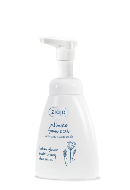 intimate lotus flower foam wash