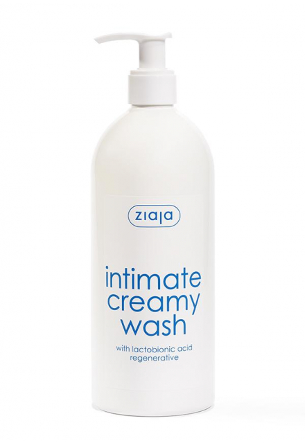 intimate creamy wash with lactobionic acid
