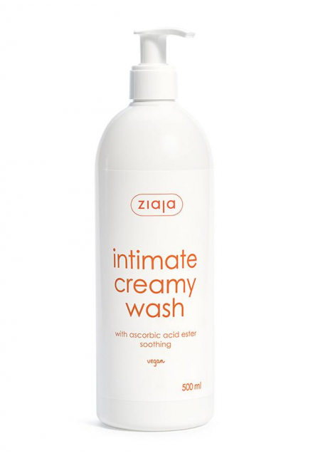 intimate creamy wash with ascorbic acid ester