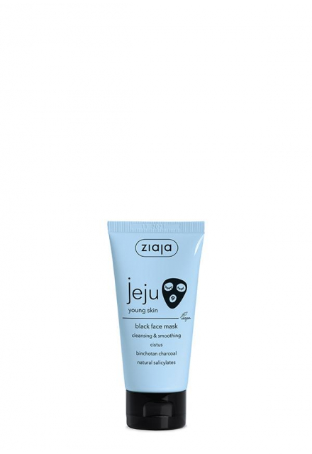 cleansing & smoothing black face mask