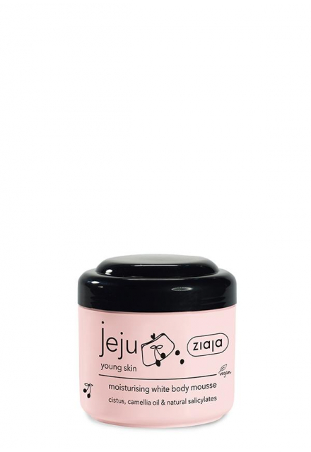 moisturising white body mousse