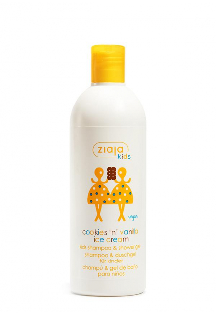 kids shampoo & shower gel cookies 'n' vanilla ice cream