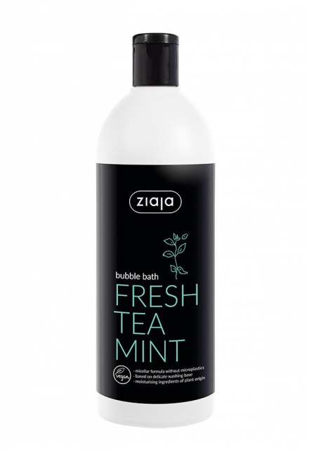 bubble bath fresh tea mint