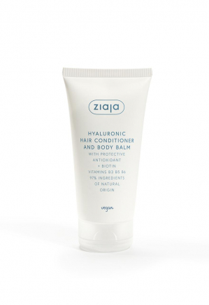 hyaluronic hair conditioner and body balm