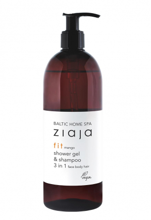 shower gel & shampoo 3 in 1 face body hair