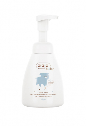 body & hand foam wash for children