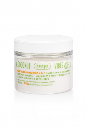 body scrub & mousse 2 in 1