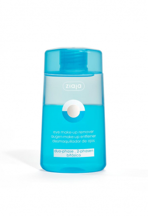duo-phase eye make-up remover