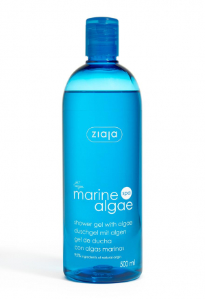 shower gel with algae