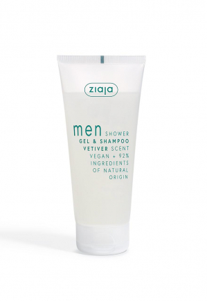 shower gel and shampoo vetiver
