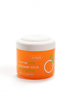 energising shower scrub with microgranules