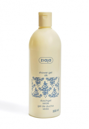 creamy shower gel with silk proteins