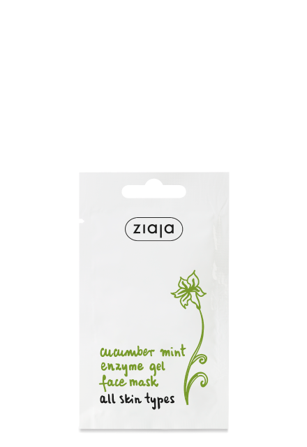 cucumber mint enzyme gel face mask