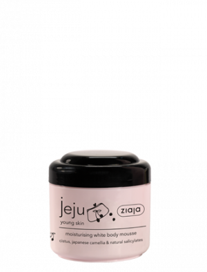 moisturising white body mousse