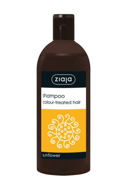 sunflower shampoo for colour-treated hair