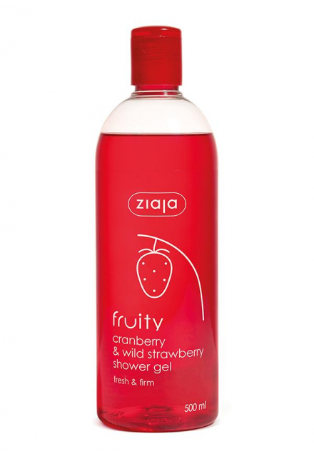 cranberry & wild strawberry shower gel
