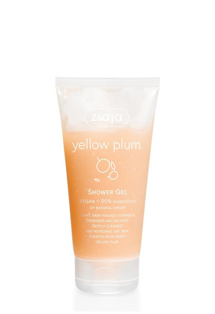 yellow plum shower gel
