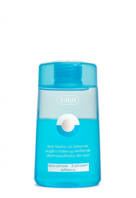 duo-phase eye make-up remover