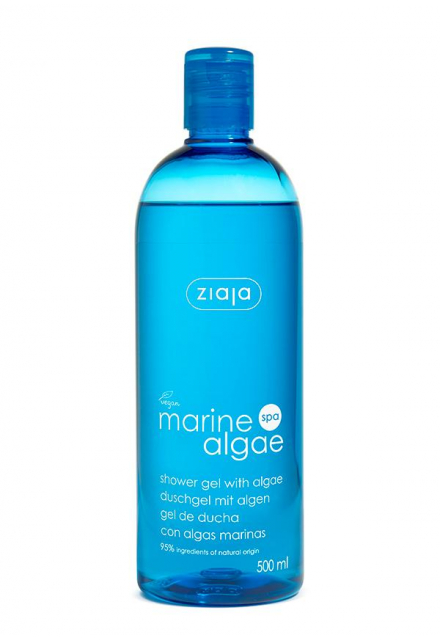 shower gel with algae