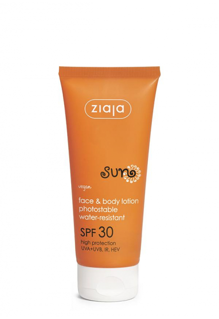 face and body lotion spf 30