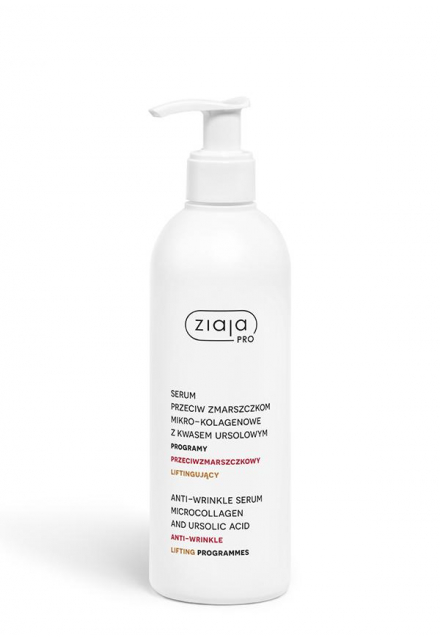 anti-wrinkle serum microcollagen and ursolic acid