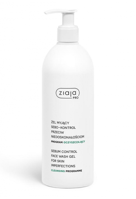 pro cleansing programme sebum control face wash gel for skin imperfections