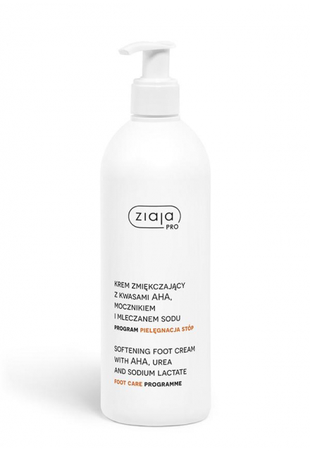 softening foot cream with aha, urea and sodium lactate
