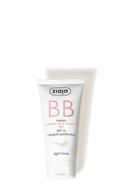BB cream for normal, dry & sensitive skin - light tone