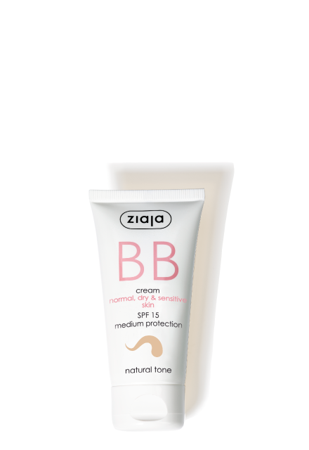 BB cream for normal, dry & sensitive skin - natural tone