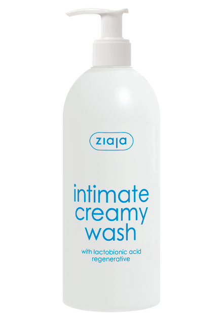 intimate creamy wash with lactobionic acid