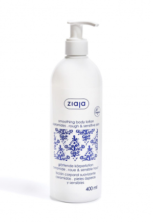 smoothing body lotion with ceramides