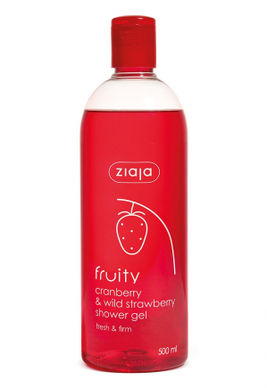 cranberry & wild strawberry shower gel