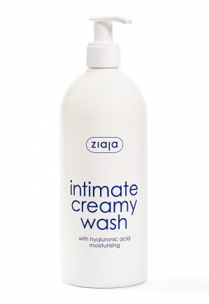 intimate creamy wash with hyaluronic acid