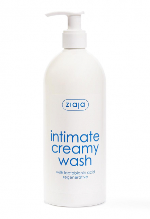 intimate creamy wash with lactobionic acid