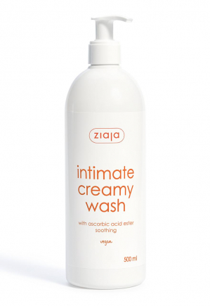 intimate creamy wash with ascorbic acid ester