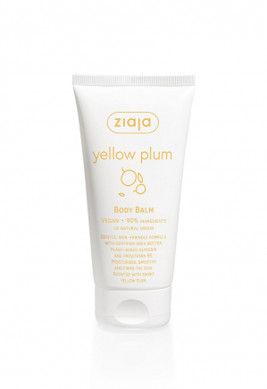 yellow plum body balm