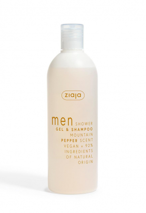 shower gel and shampoo mountain pepper