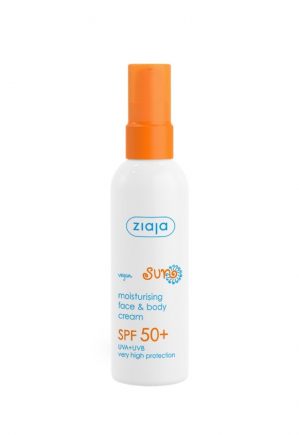 moisturising face and body cream spf 50+