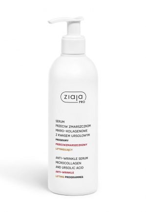 anti-wrinkle serum microcollagen and ursolic acid