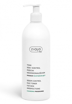 pro cleansing programme sebum control face toner for skin imperfections