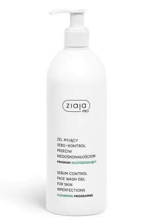 pro cleansing programme sebum control face wash gel for skin imperfections