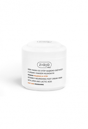 intensely nourishing foot cream - mask with lipids and lactic acid