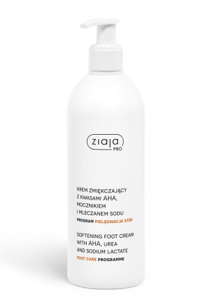 softening foot cream with aha, urea and sodium lactate