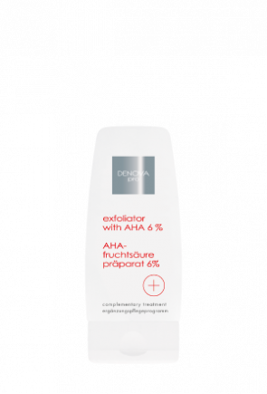 exfoliator with AHA 6% home