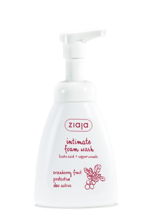 intimate cranberry foam wash