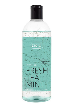 shower gel fresh tea mint