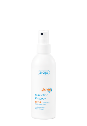 sun lotion in spray SPF 30